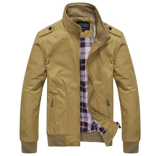 men's jackets mens 2021 spring autumn casual coats solid sportswear stand collar slim male bomber windbreaker, Black;brown
men's jackets mens 2021 spring autumn casual coats solid sportswear stand collar slim male bomber windbreaker, Black;brown