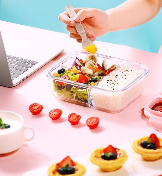 glass lunch box microwavable bento silica gel lid compartments leakproof storage container for snack dinnerware sets
glass lunch box microwavable bento silica gel lid compartments leakproof storage container for snack dinnerware sets