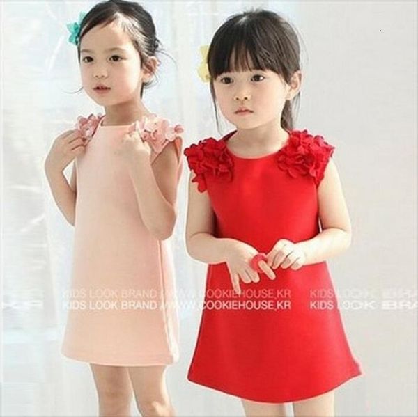 girls seeveless flower cotton brand girl dresses summer children kids tutu for free, Red;yellow
girls seeveless flower cotton brand girl dresses summer children kids tutu for free, Red;yellow