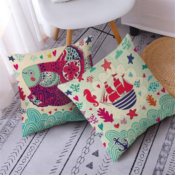 fuwatacchi retro cartoon animals ushion cover marine life pillowcases for home sofa living room decorative pillow covers 45x45cm cushion/dec
fuwatacchi retro cartoon animals ushion cover marine life pillowcases for home sofa living room decorative pillow covers 45x45cm cushion/dec