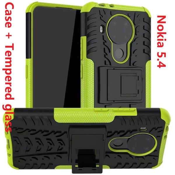 hybrid phone cases for nokia 5.4 case + tempered glass silicon armor soft gel skin hard cover cell pouches
hybrid phone cases for nokia 5.4 case + tempered glass silicon armor soft gel skin hard cover cell pouches