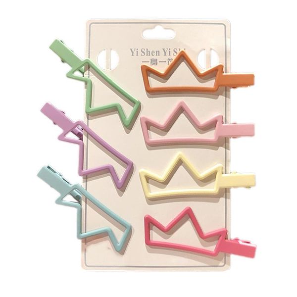 hair accessories 7 pcs/set 2021 children hairclip candy color flower heart cloud fashion baby hairpin gift, Slivery;white
hair accessories 7 pcs/set 2021 children hairclip candy color flower heart cloud fashion baby hairpin gift, Slivery;white