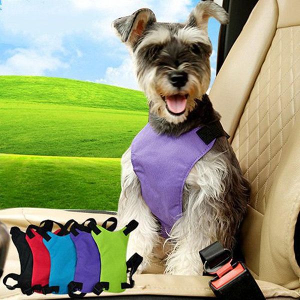 pet cat dog car safety seat belt harness adjustable vest dual-use automobile of vehicle chihuahua covers 
pet cat dog car safety seat belt harness adjustable vest dual-use automobile of vehicle chihuahua covers
