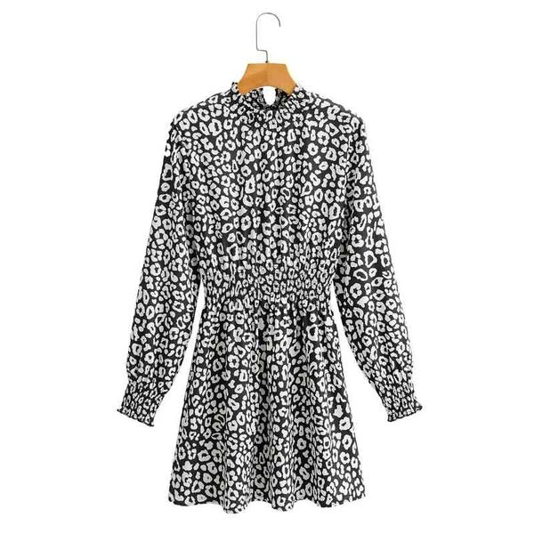 fashion women leopard print stand collar mini dress female long sleeve clothes casual lady loose vestido d7178 210430, Black;gray
fashion women leopard print stand collar mini dress female long sleeve clothes casual lady loose vestido d7178 210430, Black;gray