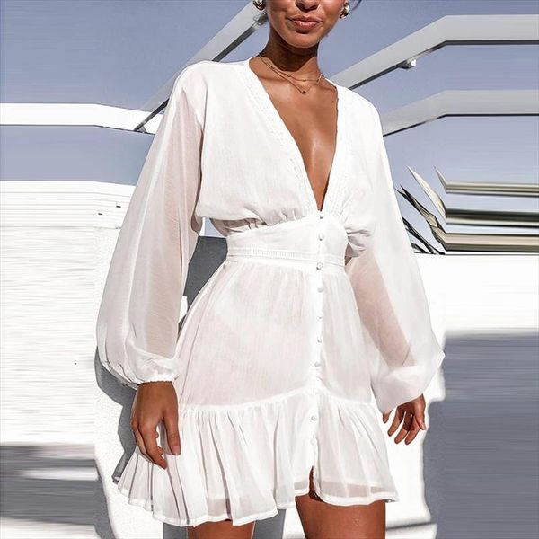 summer lantern sleeve solid chiffon women dress short a line knee lengh dresses, Black;gray
summer lantern sleeve solid chiffon women dress short a line knee lengh dresses, Black;gray