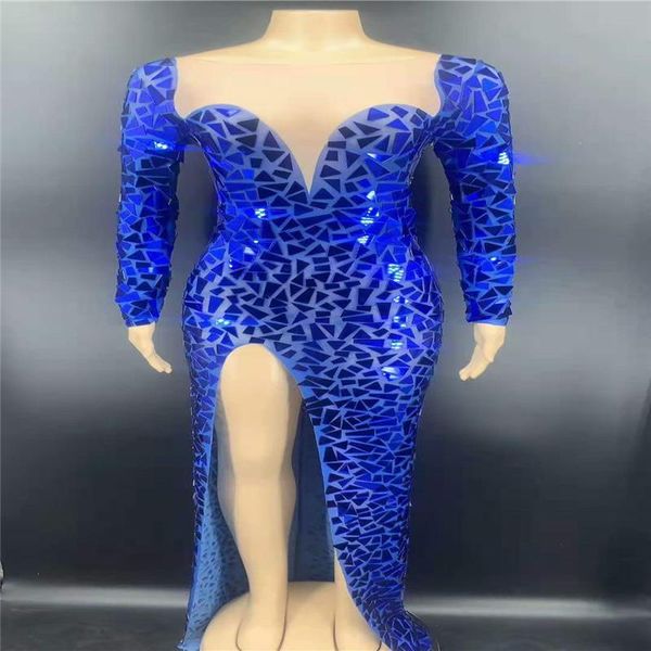 party decoration h137 jumpsuit singer dancer mirrors sequins elastic stretched catwalk costume show long sleeves dress female slim sexy
party decoration h137 jumpsuit singer dancer mirrors sequins elastic stretched catwalk costume show long sleeves dress female slim sexy