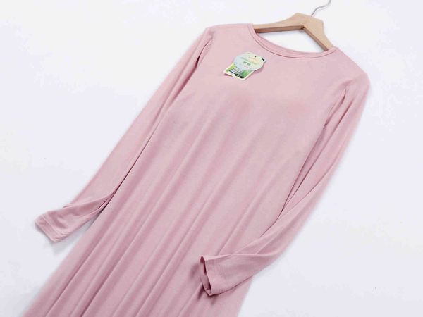 women's sleepwear 2021 nightgowns women spring autumn long dress modal cotton nightwear nightdress female bra padded plus size nightshi, Black;red
women's sleepwear 2021 nightgowns women spring autumn long dress modal cotton nightwear nightdress female bra padded plus size nightshi, Black;red