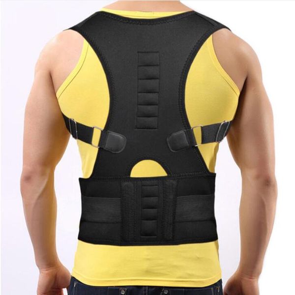 posture corrector neoprene back waist support shoulder magnetic therapy brace, Black;blue
posture corrector neoprene back waist support shoulder magnetic therapy brace, Black;blue
