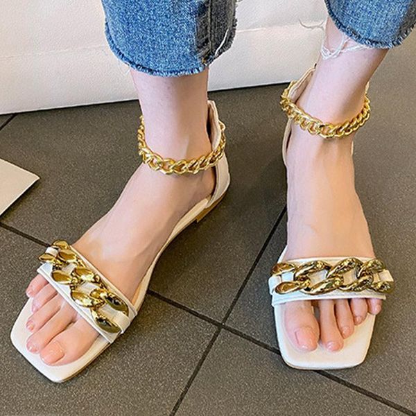 sandals women low heels metal chain decoration female square toe ladies zip summer shoes wrap heel pu leather casual 2021, Black
sandals women low heels metal chain decoration female square toe ladies zip summer shoes wrap heel pu leather casual 2021, Black