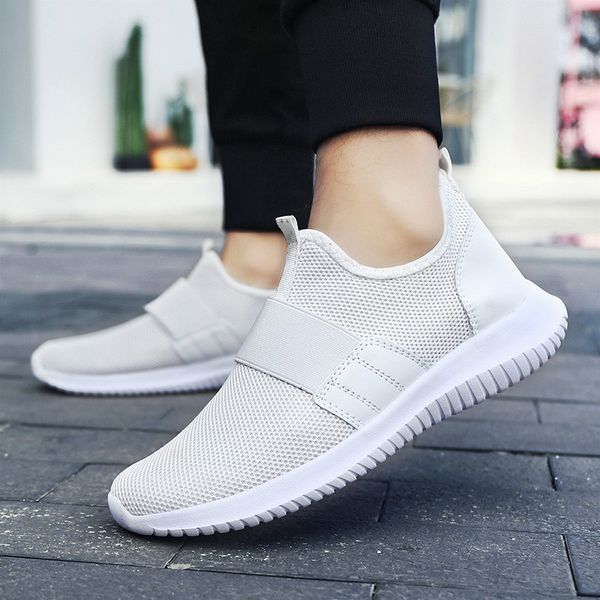 Men Vulcanized Shoes 2021summer New White Breathable Comfortable Mesh Sneakers Elastic Band High Quality Leisure Tenis Masculino, Black
Men Vulcanized Shoes 2021summer New White Breathable Comfortable Mesh Sneakers Elastic Band High Quality Leisure Tenis Masculino, Black