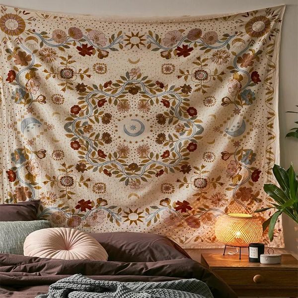 tapestries botanical celestial floral tapestry wall hanging moon phase hippie flower carpets room decor aesthetic 
tapestries botanical celestial floral tapestry wall hanging moon phase hippie flower carpets room decor aesthetic