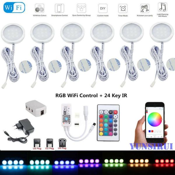 wifi magic home app + 24key remote control rgb led under cabinet light dimmer kitchen counter furniture kit for alexa google
wifi magic home app + 24key remote control rgb led under cabinet light dimmer kitchen counter furniture kit for alexa google
