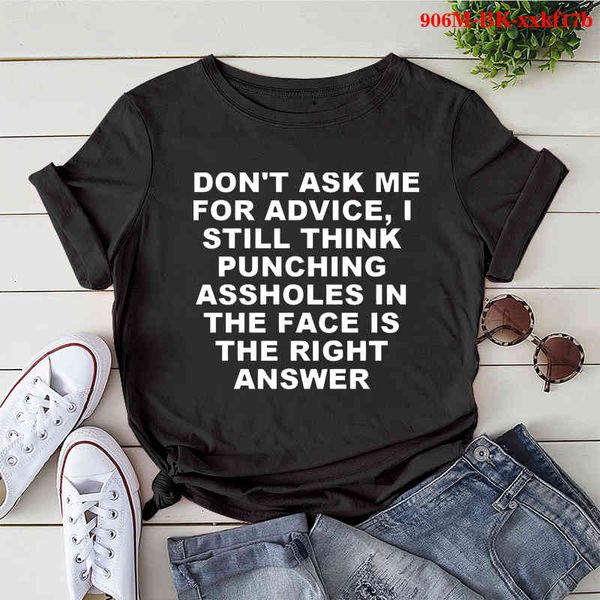 women's hoodies & sweatshirts don't ask me for advice, i still think female tshirt graphic shirts streetwear cotton hip hop women&, Black
women's hoodies & sweatshirts don't ask me for advice, i still think female tshirt graphic shirts streetwear cotton hip hop women&, Black