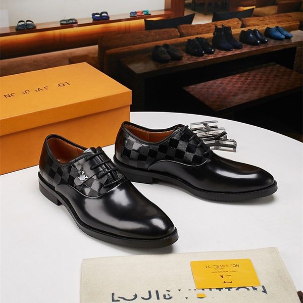 men genuine wingtip leather oxford pointed toe laces up oxfords luxury dress brogues wedding business platform shoes, Black
men genuine wingtip leather oxford pointed toe laces up oxfords luxury dress brogues wedding business platform shoes, Black