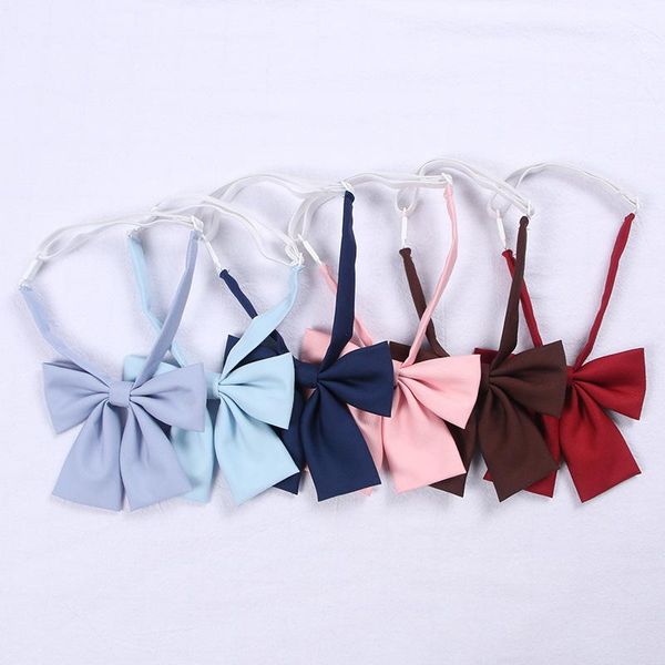 japanese school jk uniform bow tie for girls butterfly cravat solid color sailor suit accessories flowers clothing sets, White
japanese school jk uniform bow tie for girls butterfly cravat solid color sailor suit accessories flowers clothing sets, White