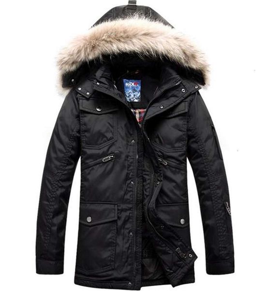 down & parkas men's winter outdoor thermal brand authentic fashion leisure cultivate one's morality even cap long big yards jacket, Black
down & parkas men's winter outdoor thermal brand authentic fashion leisure cultivate one's morality even cap long big yards jacket, Black