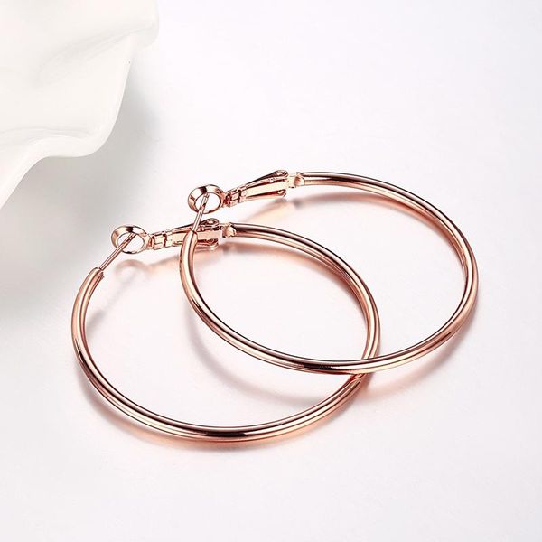 hoop & huggie smooth large earrings rose gold color womens classic big circle diameter 40mm*40mm, Golden;silver
hoop & huggie smooth large earrings rose gold color womens classic big circle diameter 40mm*40mm, Golden;silver
