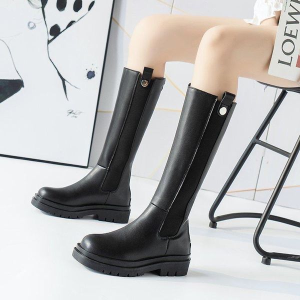 boots ladies autumn and winter all-match casual flat zipper style easy to put on take off high warm tnvp, Black
boots ladies autumn and winter all-match casual flat zipper style easy to put on take off high warm tnvp, Black