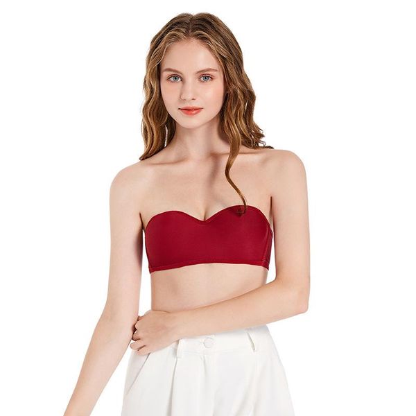 bras women invisible bra strapless bralette 1/2 cup women's underwear female seamless party wedding lingerie, Red;black
bras women invisible bra strapless bralette 1/2 cup women's underwear female seamless party wedding lingerie, Red;black