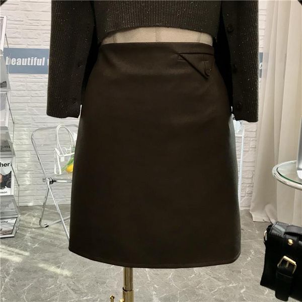 skirts pu leather skirt 2021 autumn and winter high-waisted thin hip a-line 0924, Black
skirts pu leather skirt 2021 autumn and winter high-waisted thin hip a-line 0924, Black