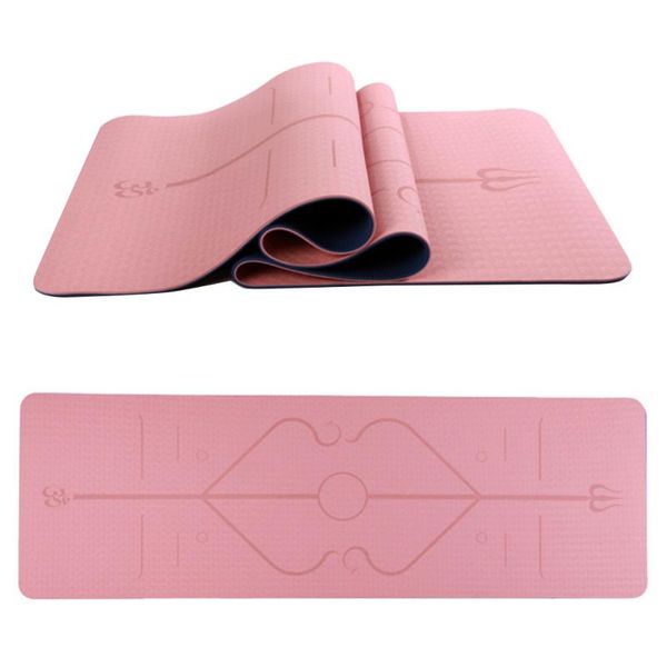 yoga mats 1830*610*6mmtpe mat environmental protection tasteless non-slip sports fitness for beginner gymnastics
yoga mats 1830*610*6mmtpe mat environmental protection tasteless non-slip sports fitness for beginner gymnastics