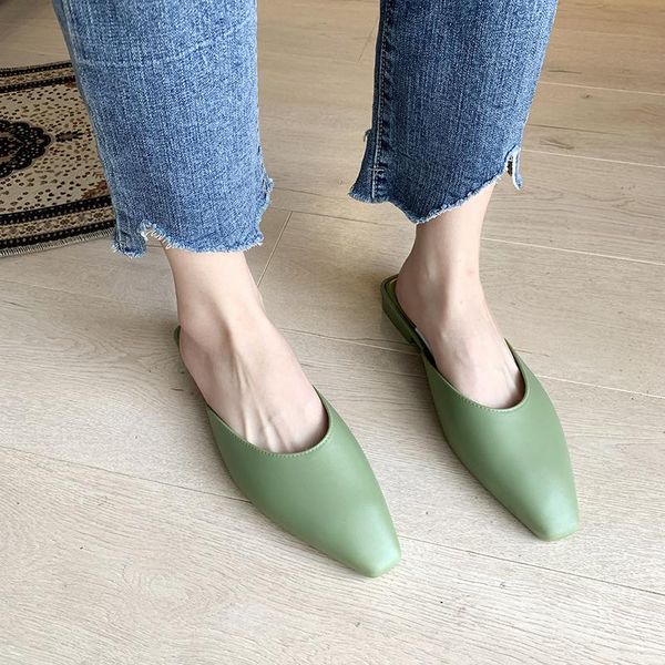 slippers spring fashion female outdoor solid color non-slip shallow mouth elegant simpledaily shopping women casual shoes u30-24, Black
slippers spring fashion female outdoor solid color non-slip shallow mouth elegant simpledaily shopping women casual shoes u30-24, Black