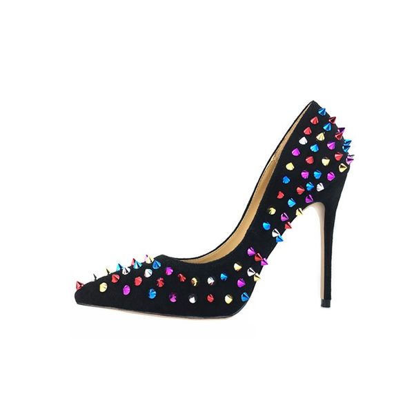 dress shoes 2021 fashion black suede leather spikes poined toe stiletto high heel shoe pump high-heeled
dress shoes 2021 fashion black suede leather spikes poined toe stiletto high heel shoe pump high-heeled