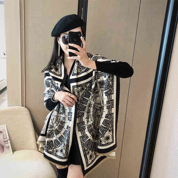 scarves 2022 spring and autumn korean leopard print double-sided imitation cashmere scarf versatile air conditioning room long shawl warm bi, Blue;gray
scarves 2022 spring and autumn korean leopard print double-sided imitation cashmere scarf versatile air conditioning room long shawl warm bi, Blue;gray