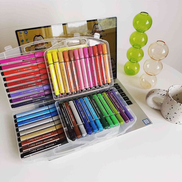 painting pens children's washable water picture book painting filling pen set office marker cute 12 colors, Black;red
painting pens children's washable water picture book painting filling pen set office marker cute 12 colors, Black;red