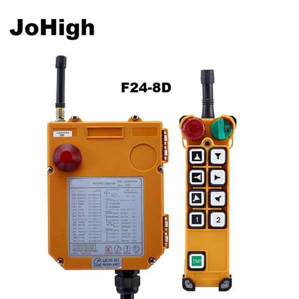smart home control johigh industrial remote controller switches 8 channels keys direction 1 transmitter + receiver f24-8d
smart home control johigh industrial remote controller switches 8 channels keys direction 1 transmitter + receiver f24-8d