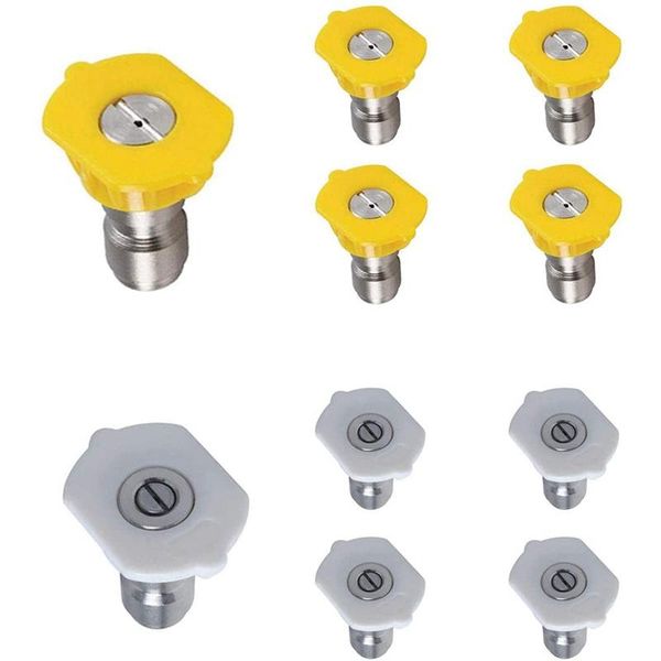 storage bags 40 degrees pressure washer spray nozzle with 15 degree sprayer tip for 1/4inch quick connect coupling 10 pcs
storage bags 40 degrees pressure washer spray nozzle with 15 degree sprayer tip for 1/4inch quick connect coupling 10 pcs
