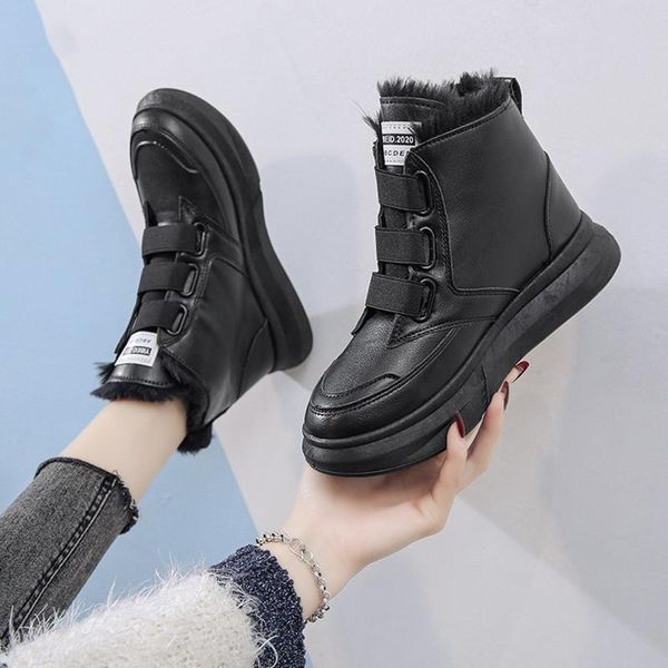 boots black hidden high heels ankle women casual hook and loop platform shoes short plush warm winter
boots black hidden high heels ankle women casual hook and loop platform shoes short plush warm winter