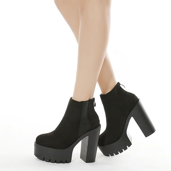 boots fashion spring autumn women good quality solid suede black shoes comfortable high heels boot large size
boots fashion spring autumn women good quality solid suede black shoes comfortable high heels boot large size