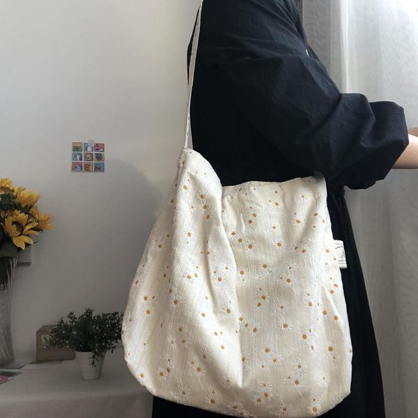 evening bags women canvas shoulder embossed daisy design ladies floral handbag casual tote literary books bag shopping for girls
evening bags women canvas shoulder embossed daisy design ladies floral handbag casual tote literary books bag shopping for girls