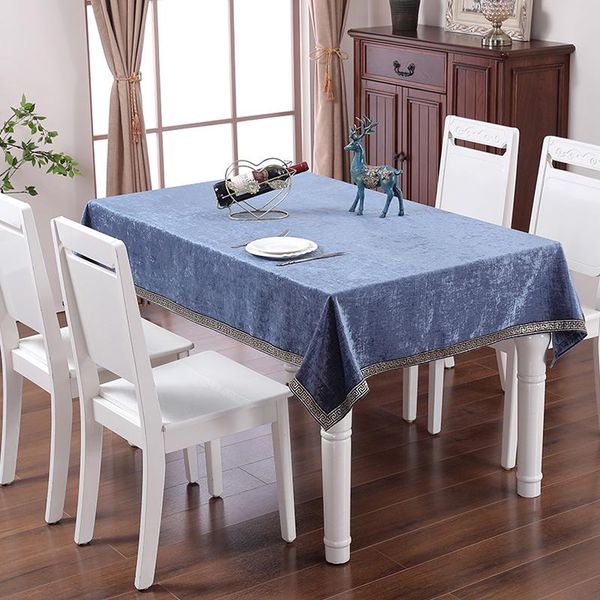 table cloth aesthetic simple dark blue european style solid color modern party big manteles decoration
table cloth aesthetic simple dark blue european style solid color modern party big manteles decoration