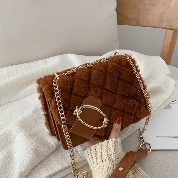 evening bags autumn winter fashion bag for women designer plush messenger shoulder luxury crossbody female flap high quality
evening bags autumn winter fashion bag for women designer plush messenger shoulder luxury crossbody female flap high quality