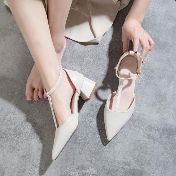 dress shoes women pumps sandals 2021 fashion spring summer pointed toe ladies square high heel elegant female zapatos de mujer, Black
dress shoes women pumps sandals 2021 fashion spring summer pointed toe ladies square high heel elegant female zapatos de mujer, Black