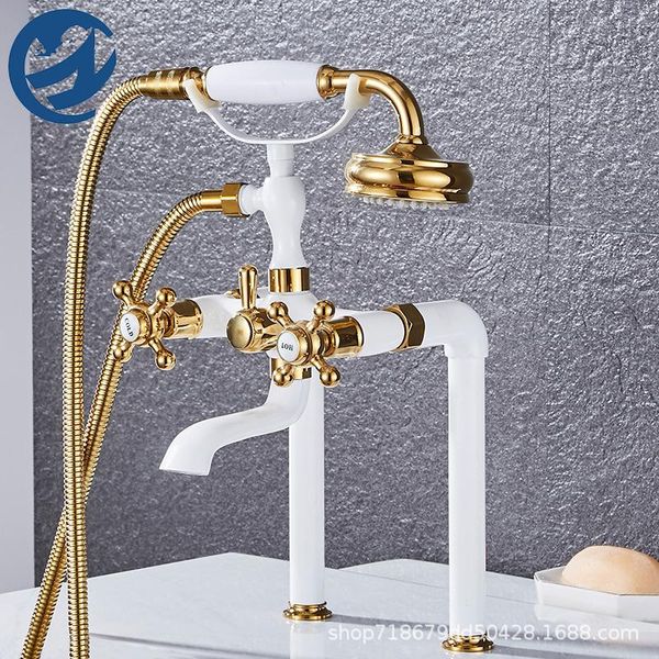 telephone style golden waterfall bathtub faucet bathroom brass bath rotatb spout shower sets
telephone style golden waterfall bathtub faucet bathroom brass bath rotatb spout shower sets