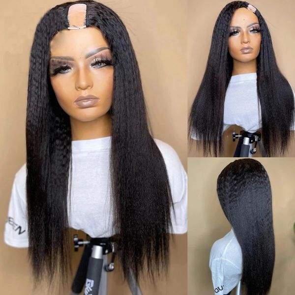 glueless natural u part wig kinky straight 100% human hair for black women 180% density peruvian remy middle & side u shape wigs
glueless natural u part wig kinky straight 100% human hair for black women 180% density peruvian remy middle & side u shape wigs