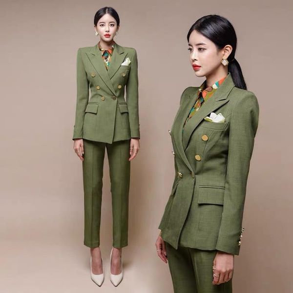 women's two piece pants professional suit women autumn/winter 2021 korean style z western british jacket fashion 2 set, White
women's two piece pants professional suit women autumn/winter 2021 korean style z western british jacket fashion 2 set, White