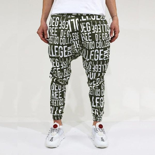 casual sports trousers for men cool personality english alphabet pattern fashion trendy men's pants, Black
casual sports trousers for men cool personality english alphabet pattern fashion trendy men's pants, Black