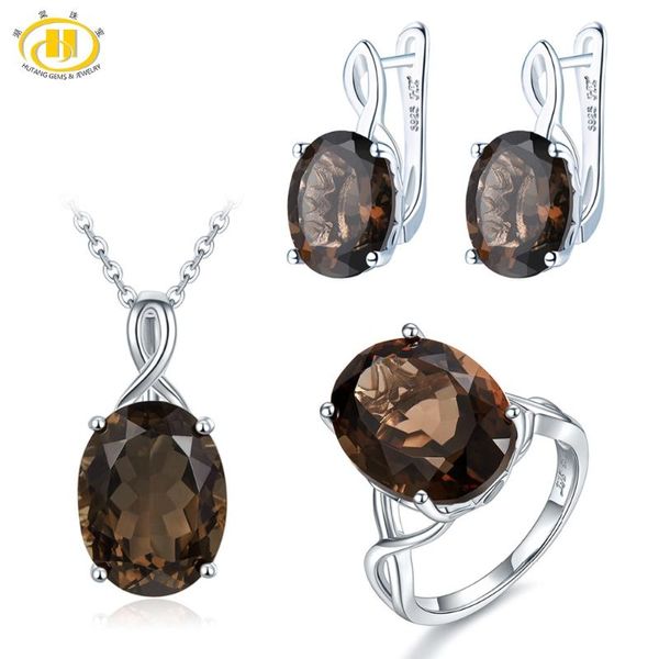 bracelet, earrings & necklace hutang natural smoky quartz jewelry sets pendant ring 925 silver fine gemstone for women's gift 2021, Black
bracelet, earrings & necklace hutang natural smoky quartz jewelry sets pendant ring 925 silver fine gemstone for women's gift 2021, Black