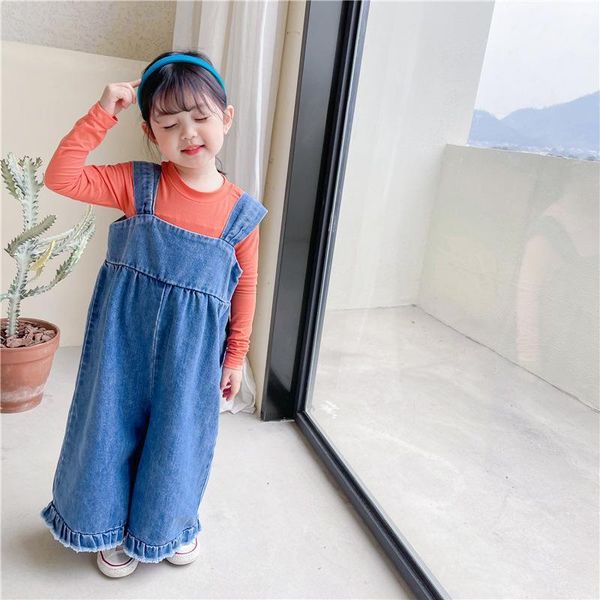 jumpsuits 2021 spring arrival girls fashion denim overalls kids korean design1, Blue
jumpsuits 2021 spring arrival girls fashion denim overalls kids korean design1, Blue