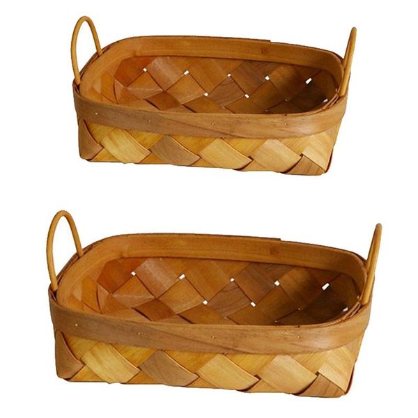 storage baskets 2 pcs hand-woven basket, bread fruit basket/storage basket for kitchen(large&small)
storage baskets 2 pcs hand-woven basket, bread fruit basket/storage basket for kitchen(large&small)