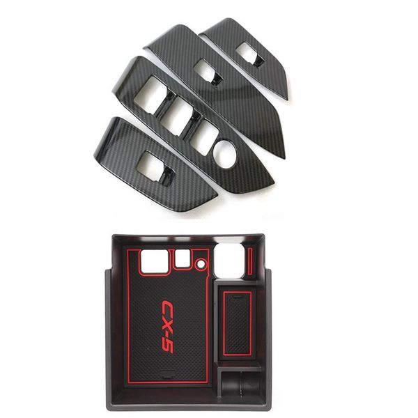 car organizer for cx-5 cx5 cx 5 2021 central armrest storage box & inside door handle power window switch cover
car organizer for cx-5 cx5 cx 5 2021 central armrest storage box & inside door handle power window switch cover
