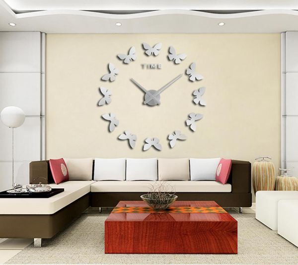 wall clocks 2021 butterfly pattern 3d metal acrylic mirror diy sticker clock to decorate your living room
wall clocks 2021 butterfly pattern 3d metal acrylic mirror diy sticker clock to decorate your living room