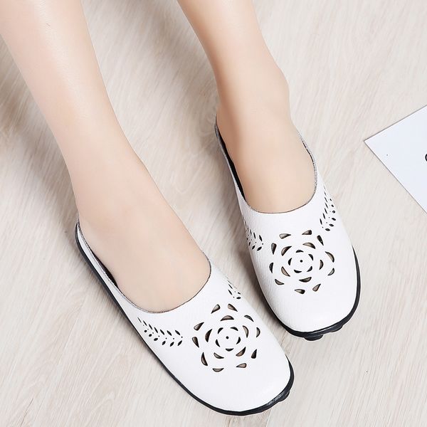 dress shoes ladies flats womens loafers slip on split leather scarpe nurse slippers anti-slip soft white lady sandals wi0a, Black
dress shoes ladies flats womens loafers slip on split leather scarpe nurse slippers anti-slip soft white lady sandals wi0a, Black