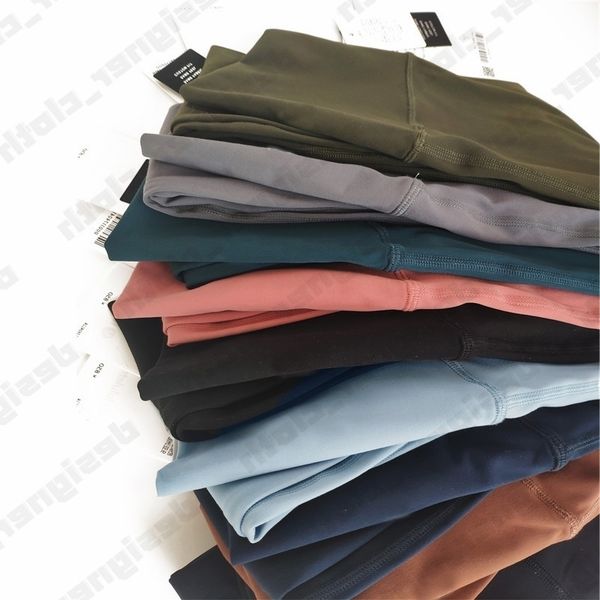 32 colour womens leggings designers yoga outfit pants high waist align classic sports gym wear pant elastic fitness overall full tights, Black
32 colour womens leggings designers yoga outfit pants high waist align classic sports gym wear pant elastic fitness overall full tights, Black