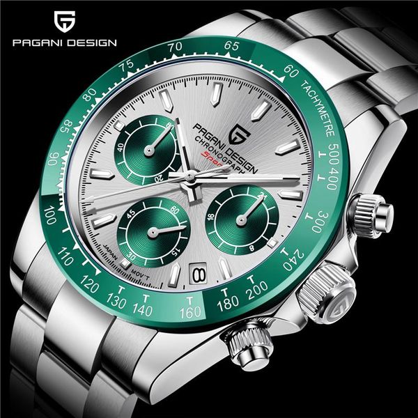 wristwatches pagani design fashion military watch man sport quartz wristwatch luminous sapphire chronograph relogio masculino, Slivery;brown
wristwatches pagani design fashion military watch man sport quartz wristwatch luminous sapphire chronograph relogio masculino, Slivery;brown