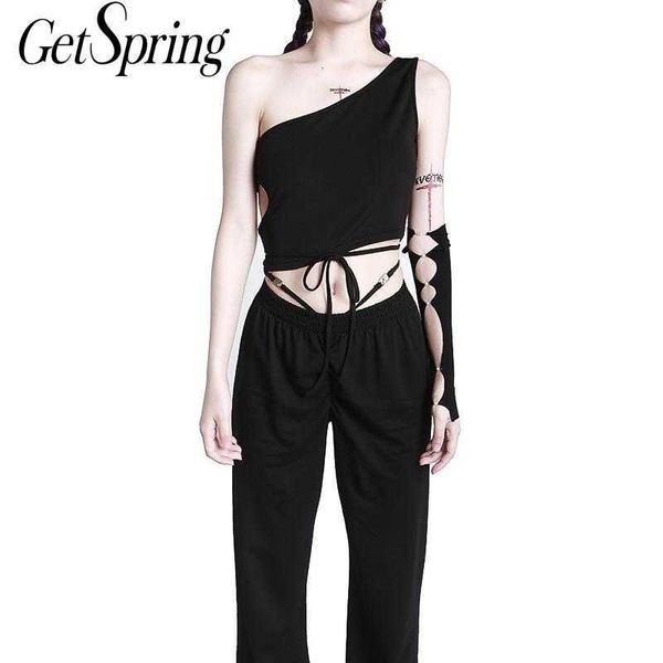 getspring women tank crop one shoulder hollow out woman vest black short high waisted summer for 210601, White
getspring women tank crop one shoulder hollow out woman vest black short high waisted summer for 210601, White